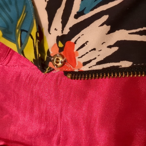 Berek boho style retro vintage jacket with bright bold neon colors size … - Picture 11 of 13